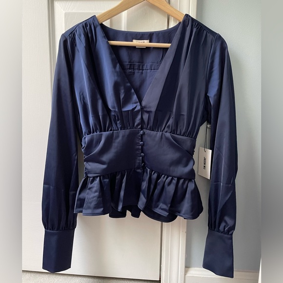 Jason Wu Peplum Top - Picture 1 of 5